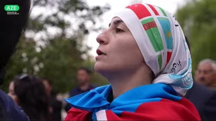 BALAKƏNLİ QIZ QƏBƏLƏDƏN XANKƏNDİYƏ DOĞRU MARAFONDA İŞTİRAK EDİB.