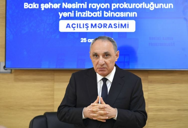 Kamran Əliyev: Yeni inzibati binaların açılışı prokurorluq sistemindəki davamlı islahatların və şəffaflığın göstəricisidir