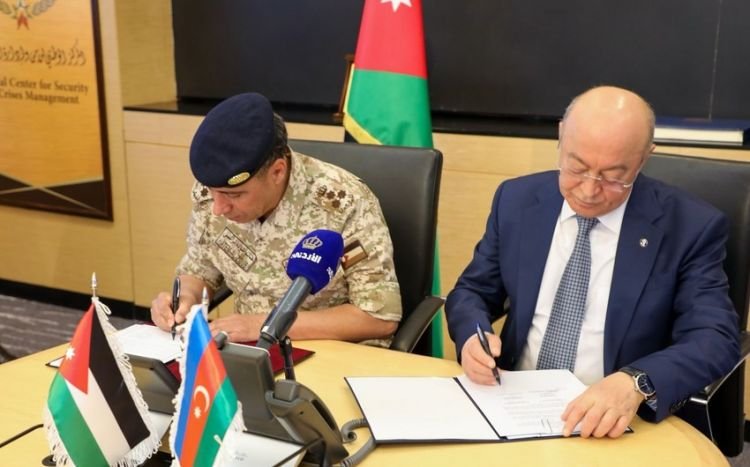 “Azərbaycan və İordaniya arasında böhranların idarə edilməsi sahəsində memorandum imzalanıb