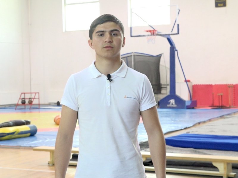 Boks üzrə Gürcüstan çempionatının qalibləri uğurları ilə bağlı müsahibə veriblər