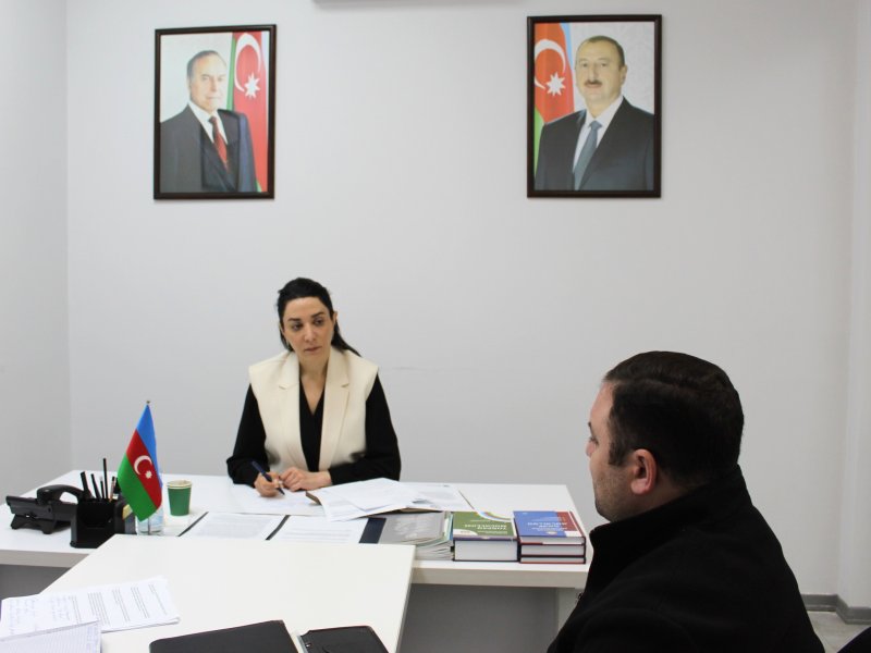 Ombudsman Səbinə Əliyeva növbəti vətəndaş qəbulu keçirib