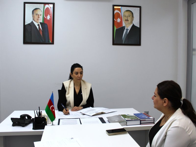 Ombudsman Səbinə Əliyeva növbəti vətəndaş qəbulu keçirib