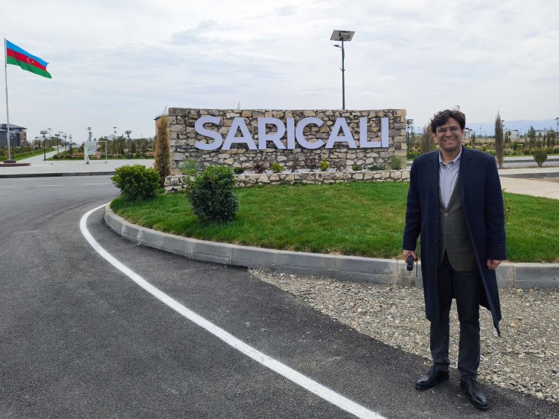 Pakistanlı jurnalist Azərbaycanda səfərdədir