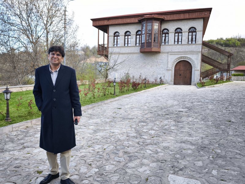 Pakistanlı jurnalist Azərbaycanda səfərdədir