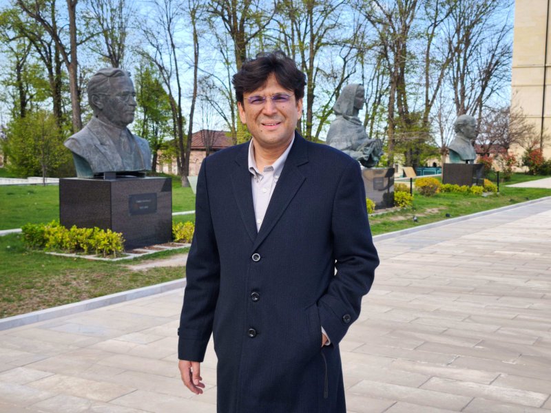 Pakistanlı jurnalist Azərbaycanda səfərdədir