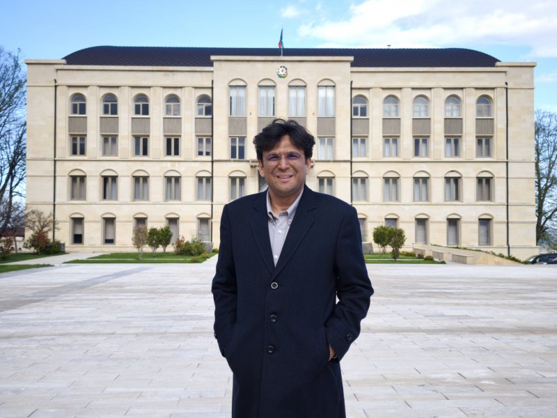 Pakistanlı jurnalist Azərbaycanda səfərdədir