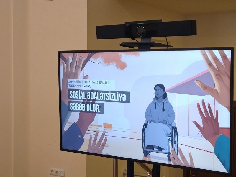 “Bərabərlik hüququnun təmini, təbliği və ayrı-seçkiliyin qarşısının alınması” mövzusunda maarifləndirmə tədbiri keçirilib