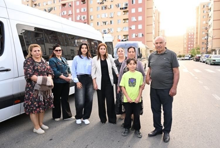 Laçın rayonunun Bəylik kəndinə növbəti köç karvanı yola salınıb
