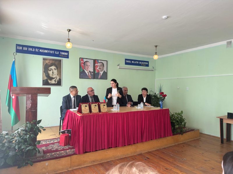 BALAKƏNDƏ HEYDƏR ƏLİYEV MƏKTƏBLİLƏRİN GÖZÜ İLƏ ADLI İNŞA YAZI MÜSABİQƏSİNİN QALİBLƏRİ TƏLTİF OLUNUBLAR.