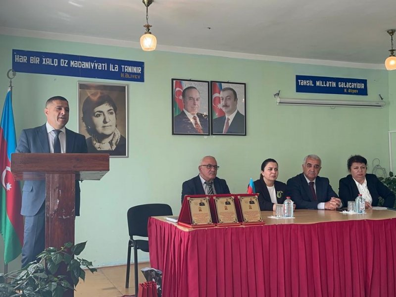 BALAKƏNDƏ HEYDƏR ƏLİYEV MƏKTƏBLİLƏRİN GÖZÜ İLƏ ADLI İNŞA YAZI MÜSABİQƏSİNİN QALİBLƏRİ TƏLTİF OLUNUBLAR.