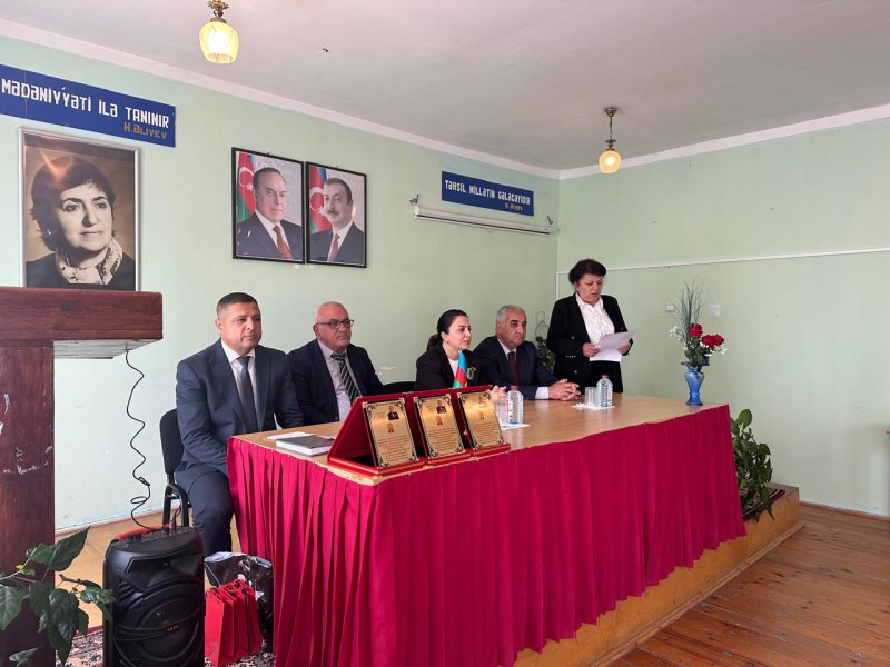 BALAKƏNDƏ HEYDƏR ƏLİYEV MƏKTƏBLİLƏRİN GÖZÜ İLƏ ADLI İNŞA YAZI MÜSABİQƏSİNİN QALİBLƏRİ TƏLTİF OLUNUBLAR.