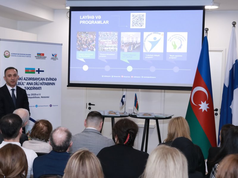 Helsinki Azərbaycan Evində icma üzvləri ilə görüş keçirilib.