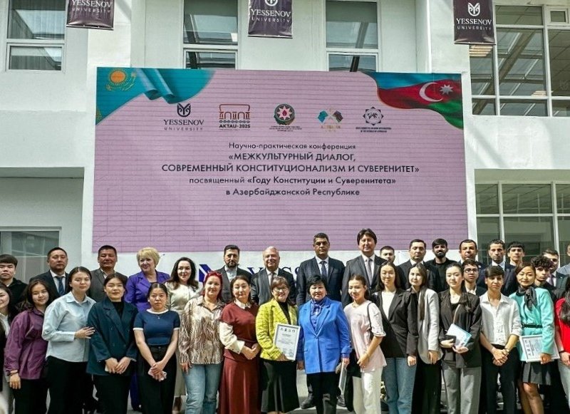 Aktauda “Mədəniyyətlərarası dialoq, müasir konstitusionalizm və suverenlik” mövzusunda konfrans keçirilib