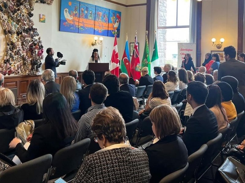 Kanadada “Azərbaycan İrs Günü” adlı tədbir keçirilib