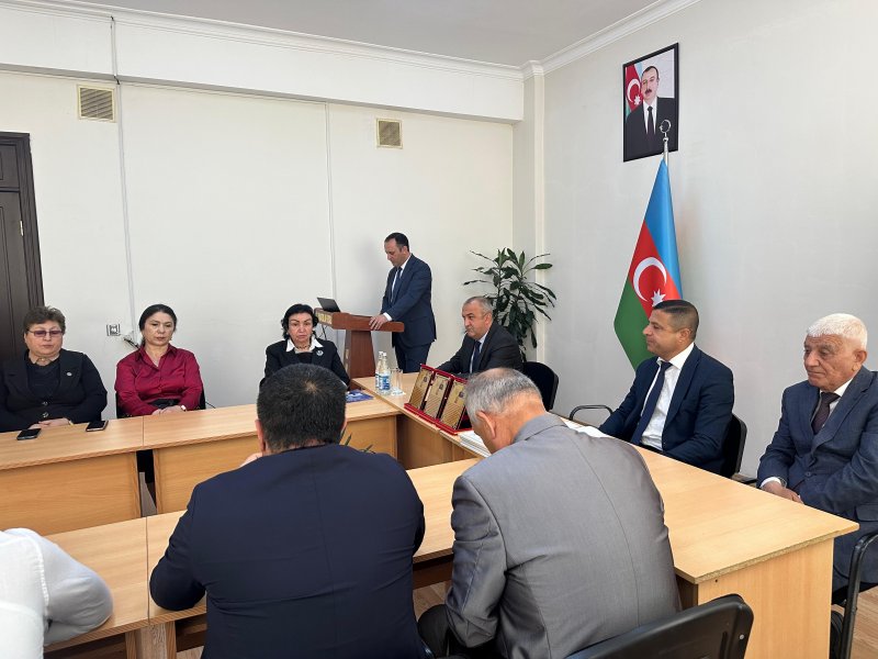 UNEC ZAQATALA FİLİALINDA “MÜSTƏQİL AZƏRBAYCAN İQTİSADİYYATINDA HEYDƏR ƏLİYEVİN ROLU” ESSE MÜSABİQƏSİNİN QALİBLƏRİ TƏLTİF OLUNUBLAR-FOTOLAR.