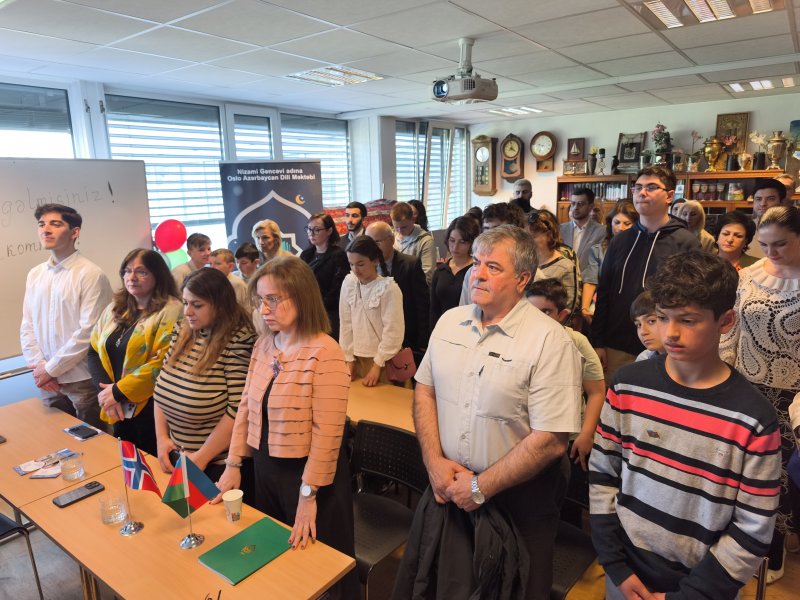 Norveçdəki Azərbaycan icması ilə görüş keçirilib