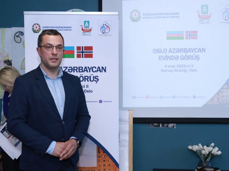 Norveçdəki Azərbaycan icması ilə görüş keçirilib