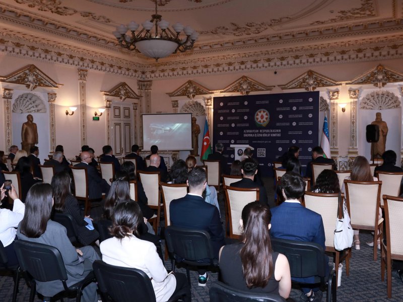 “Azərbaycan və Özbəkistan arasında dostluq əlaqələrinin inkişafında ictimai diplomatiyanın rolu” mövzusunda tədbir keçirilib