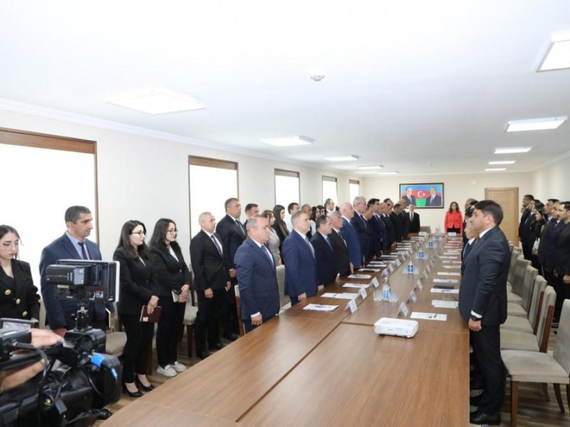 “Heydər Əliyev və Azərbaycan Respublikası Konstitusiyası – suveren dövlətin hüquqi əsası” mövzusunda elmi-nəzəri konfrans keçirilib