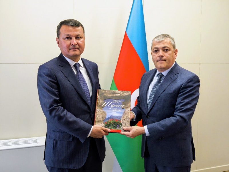 Özbəkistan nümayəndə heyəti Qarabağa səfər edib