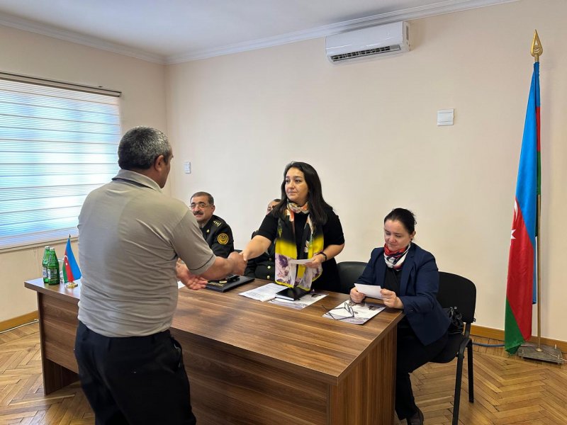 Əfv Sərəncamının icrası prosesində iştirak edilib