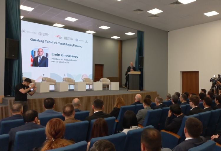 Xankəndidə Qarabağ Təhsil və Tərəfdaşlıq Forumu keçirilib