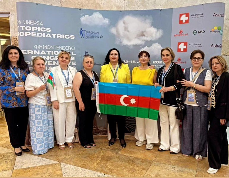Avropada Azərbaycan pediatrlarının nüfuzlu görüşü və elmi töhfələri