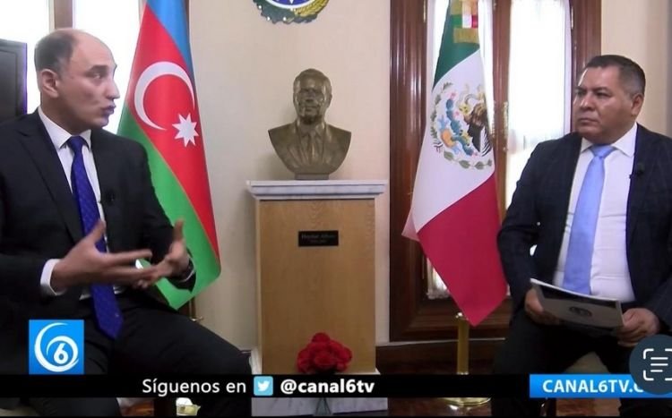 Meksikanın “Canal 6 TV” kanalında Azərbaycanın uğurları və dünyada artan nüfuzundan danışılıb
