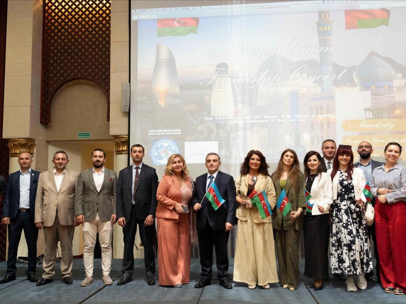 Muskat şəhərində Azərbaycan-Oman Dostluq konserti keçirilib