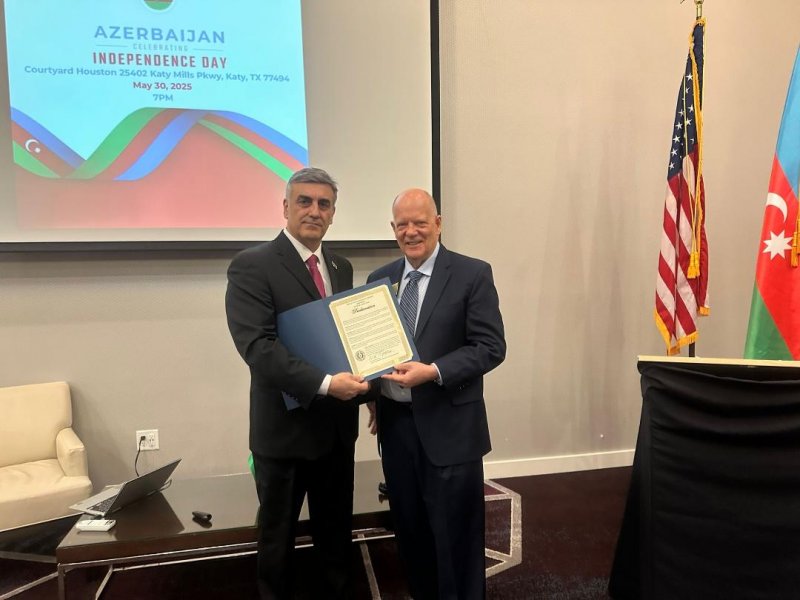 Texasda 28 May – Müstəqillik Günü qeyd olunub
