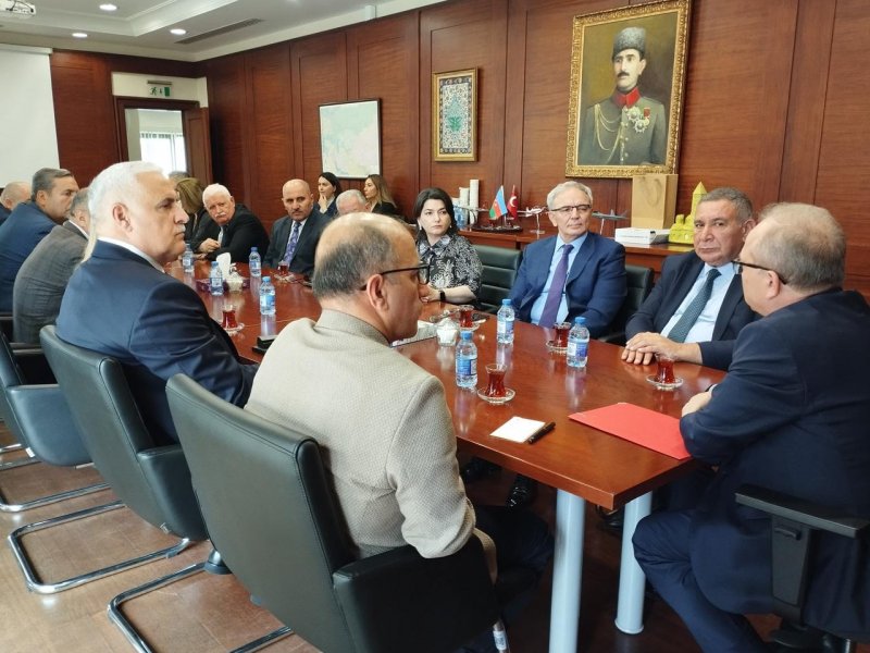 Mətbuat Şurasının İdarə Heyətinin üzvləri Türkiyənin Azərbaycandakı Səfirliyində olublar