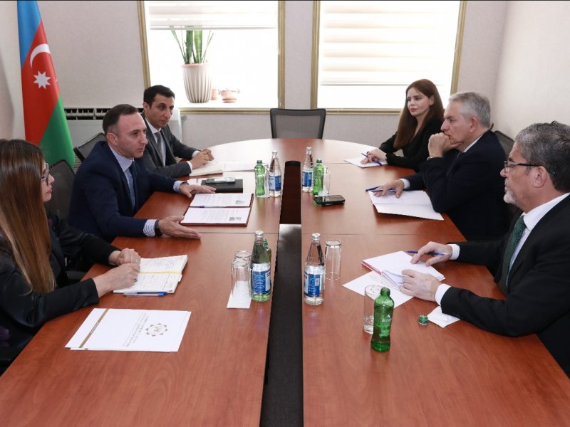 Xarici jurnalistlər Diaspor Komitəsində olub