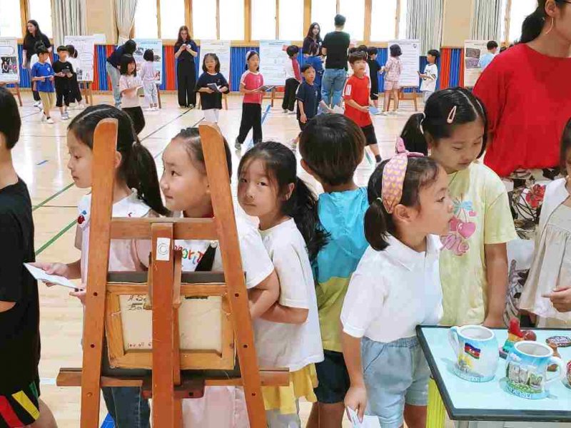 Koreyanın ibtidai məktəbində Azərbaycan Günü təşkil olunub