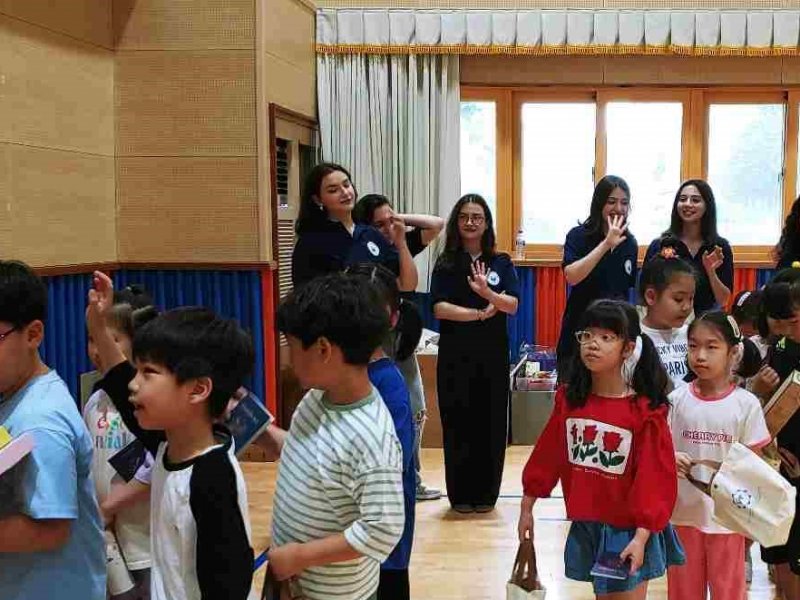 Koreyanın ibtidai məktəbində Azərbaycan Günü təşkil olunub