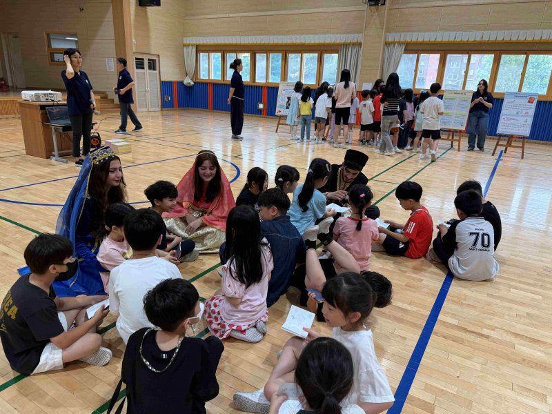 Koreyanın ibtidai məktəbində Azərbaycan Günü təşkil olunub