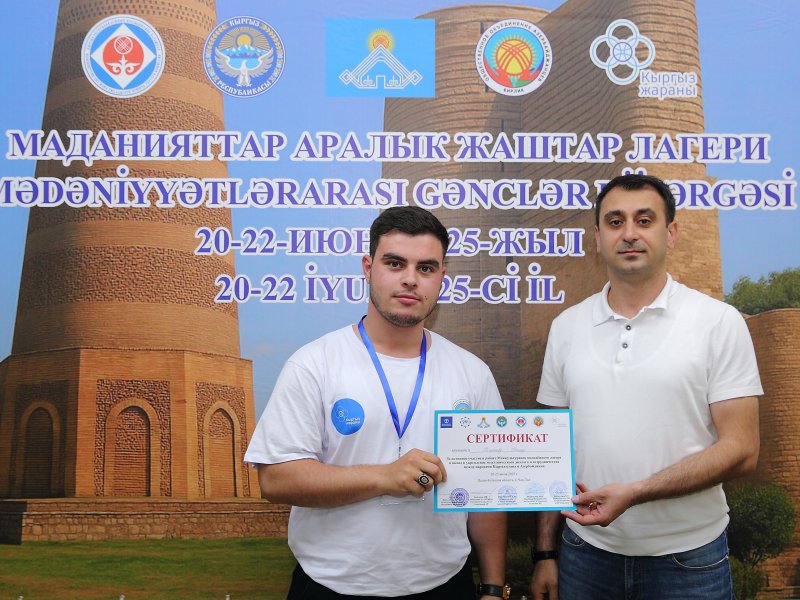 Qırğızıstanda Mədəniyyətlərarası ilk Gənclər Düşərgəsi keçirilib