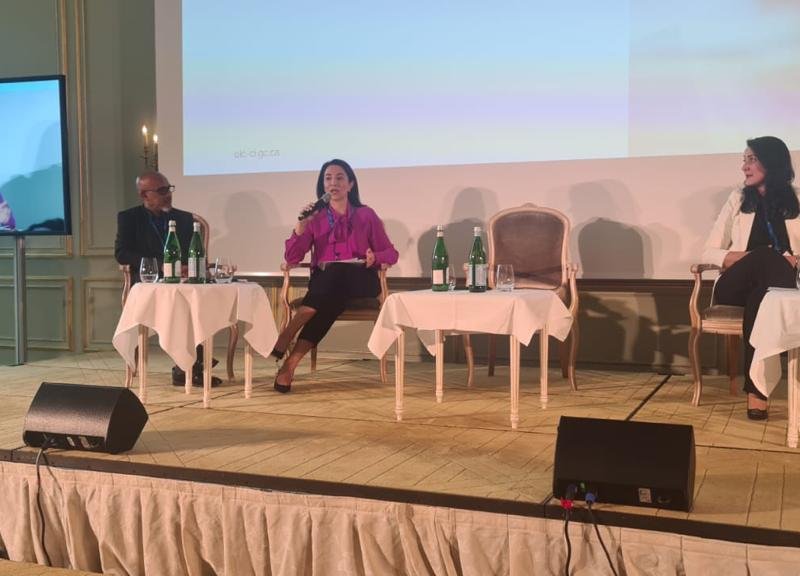 Ombudsman Səbinə Əliyeva Almaniyada keçirilən beynəlxalq konfransda çıxış edib