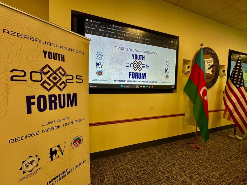 ABŞ-nin Virciniya ştatında Amerika Azərbaycan Gənclərinin 2-ci Forumu keçirilib