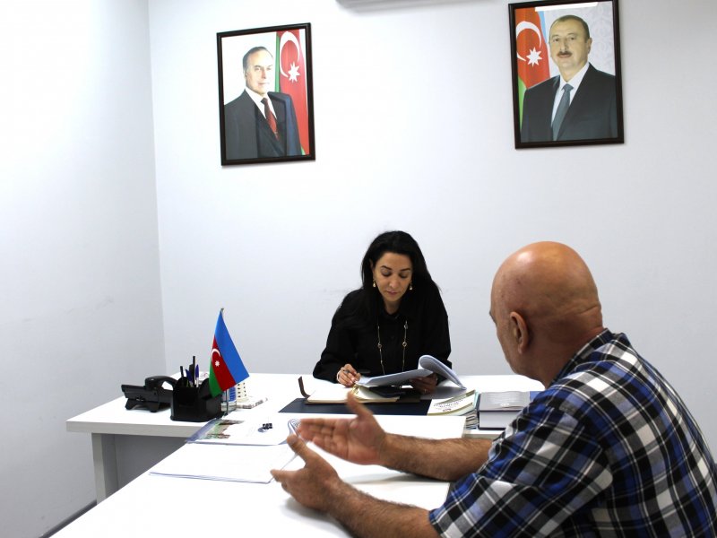 Ombudsman Səbinə Əliyeva növbəti vətəndaş qəbulu keçirib