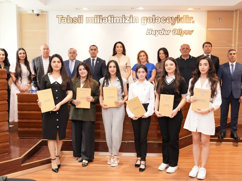 Ombudsman Səbinə Əliyevanın sədrliyi ilə BDU-nun Hüquq fakültəsində magistrantların dissertasiya müdafiəsi keçirilib