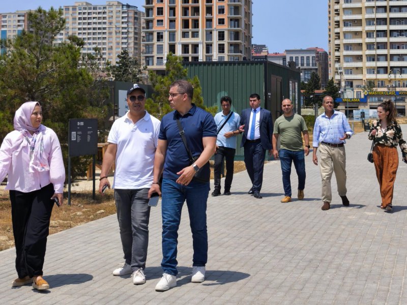 Mərakeşli jurnalistlər ölkəmizdə səfərdədir