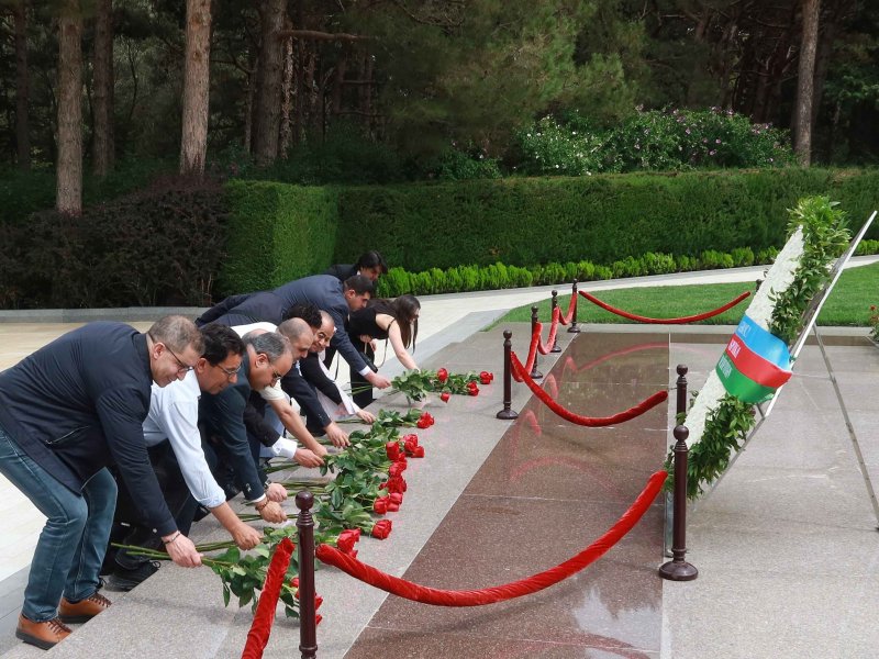 Mərakeşli jurnalistlər ölkəmizdə səfərdədir
