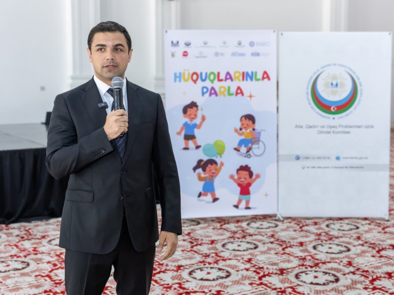 “Hüquqlarınla parla!” layihəsi çərçivəsində Quba rayonunda məktəblilərin iştirakı ilə tədbir keçirilib