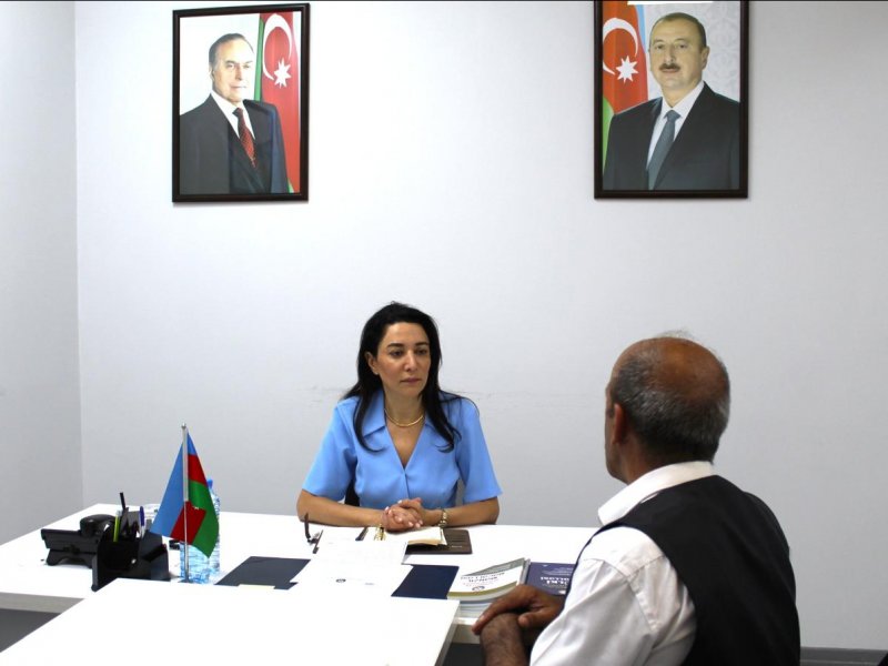 Ombudsman Səbinə Əliyeva növbəti vətəndaş qəbulu keçirib