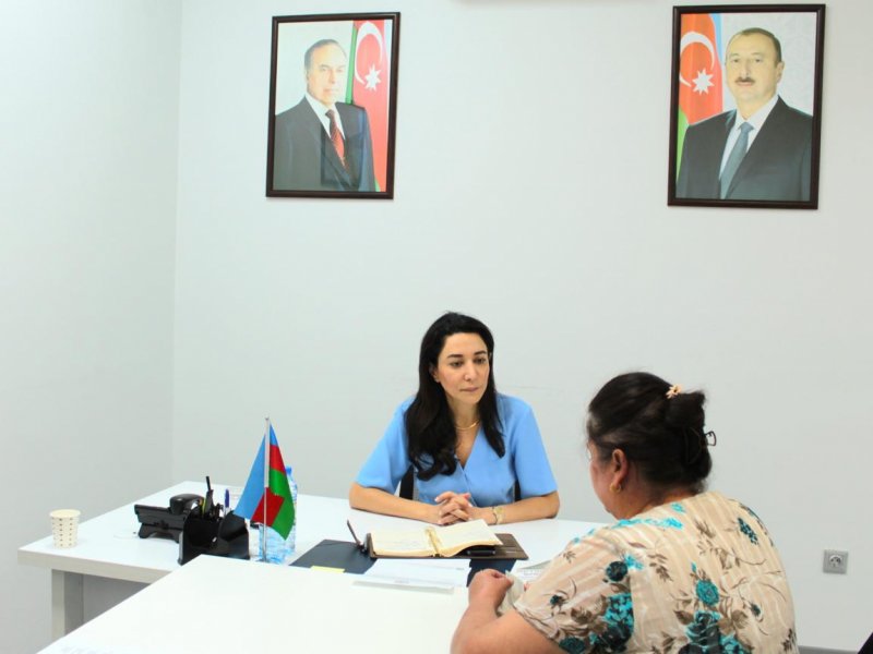 Ombudsman Səbinə Əliyeva növbəti vətəndaş qəbulu keçirib