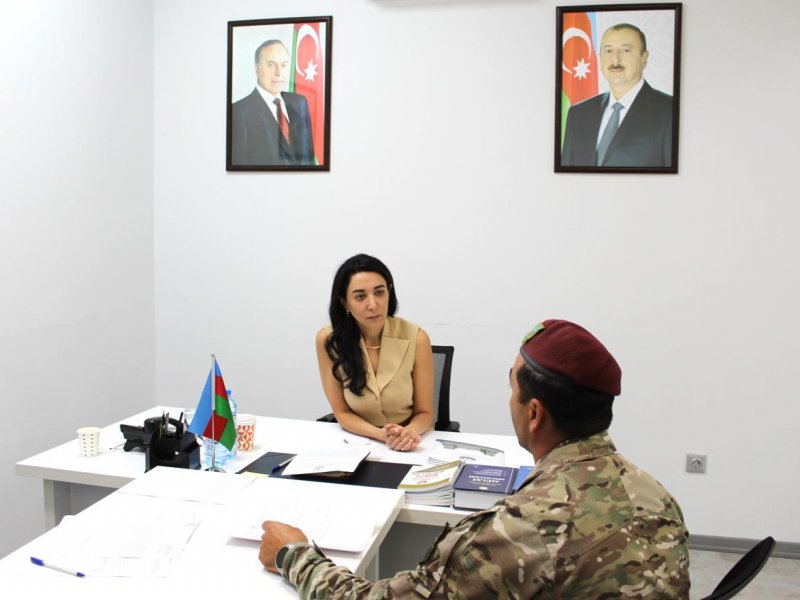 Ombudsman Səbinə Əliyeva növbəti vətəndaş qəbulu keçirib