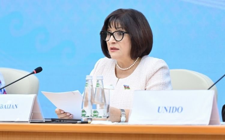 Sahibə Qafarova Türkmənistanda keçirilən Parlamentlərarası Forumda çıxış edib