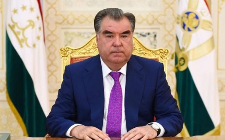 Tacikistan Prezidenti İlham Əliyevi Ermənistanla Birgə Bəyannamənin imzalanması münasibətilə təbrik edib