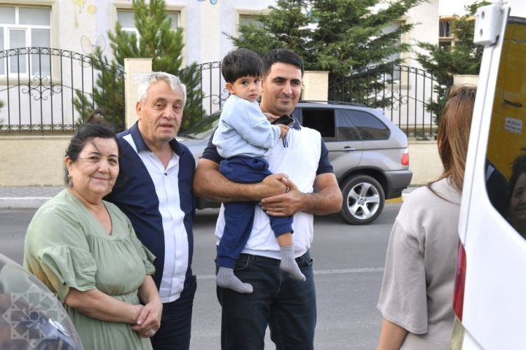 Ağdam rayonunun Xıdırlı kəndinə növbəti köç karvanı yola salınıb