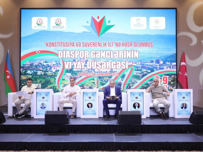 Diaspor Gənclərinin VI Yay Düşərgəsində “Konstitusiya və Suverenlik” mövzusunda panel təşkil olunub